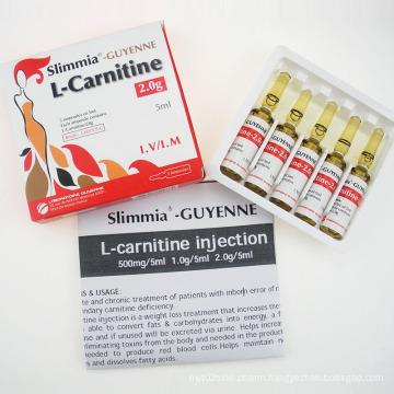 Weight Loss ABS Inches Body Slimming L-Carnitine Injection for Fitness